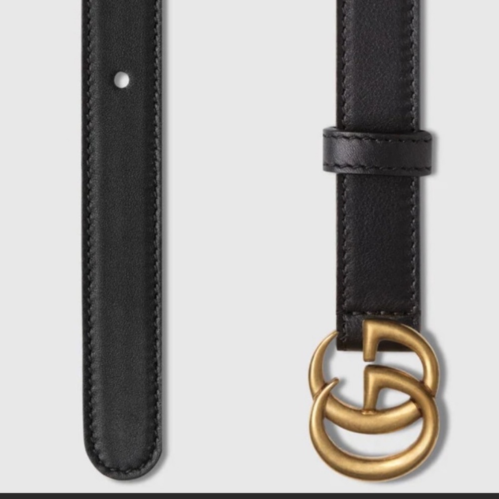 GUCCI GG Skinny Belt - Picture 8 of 10